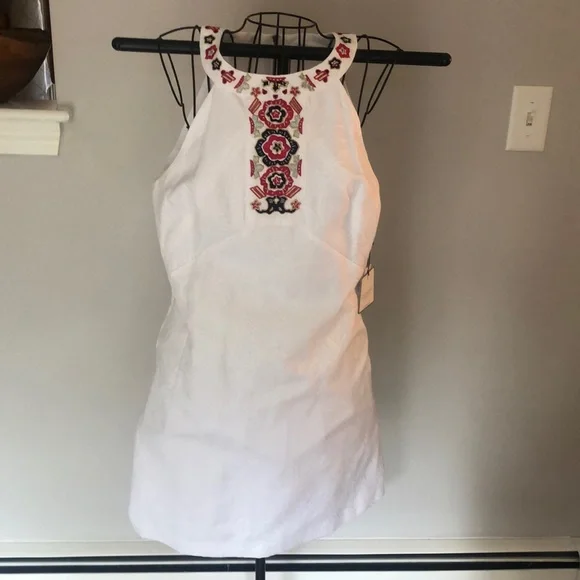 Laundry by Shelli Segal White Halter Dress - Picture 1 of 7